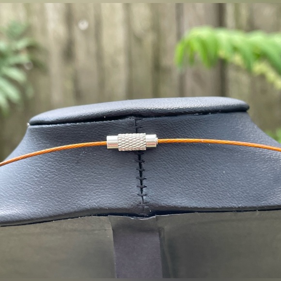 Freeform Pyrite hand wired choker - Picture 4 of 4